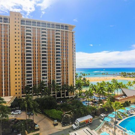 Ilikai Tower One Bedroom Lagoon View Waikiki Condos With Lanai & Free Wifi Honolulu Cameră foto