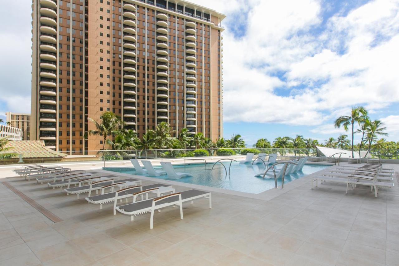 Ilikai Tower One Bedroom Lagoon View Waikiki Condos With Lanai & Free Wifi Honolulu Cameră foto
