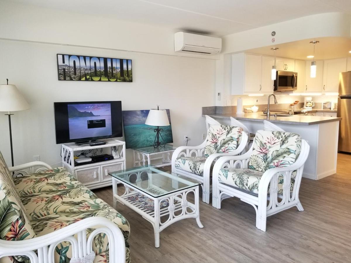 Ilikai Tower One Bedroom Lagoon View Waikiki Condos With Lanai & Free Wifi Honolulu Cameră foto