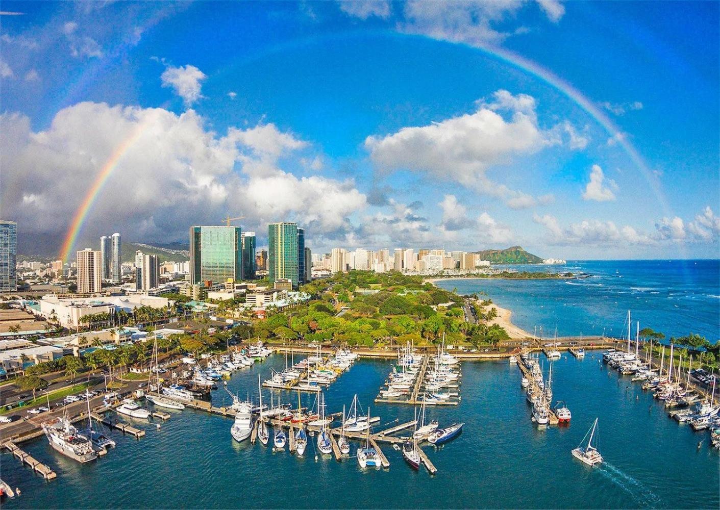 Ilikai Tower One Bedroom Lagoon View Waikiki Condos With Lanai & Free Wifi Honolulu Cameră foto