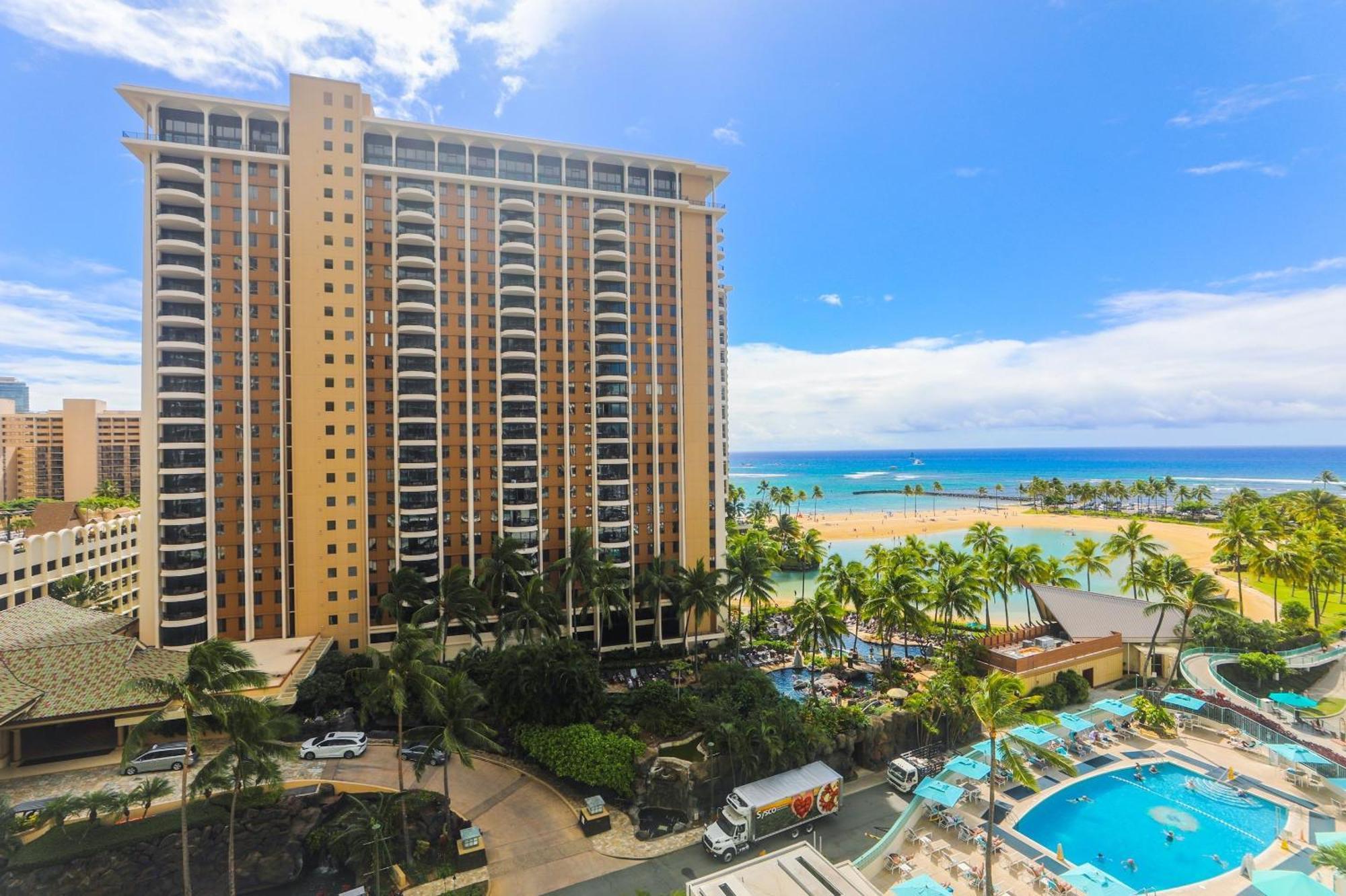 Ilikai Tower One Bedroom Lagoon View Waikiki Condos With Lanai & Free Wifi Honolulu Cameră foto