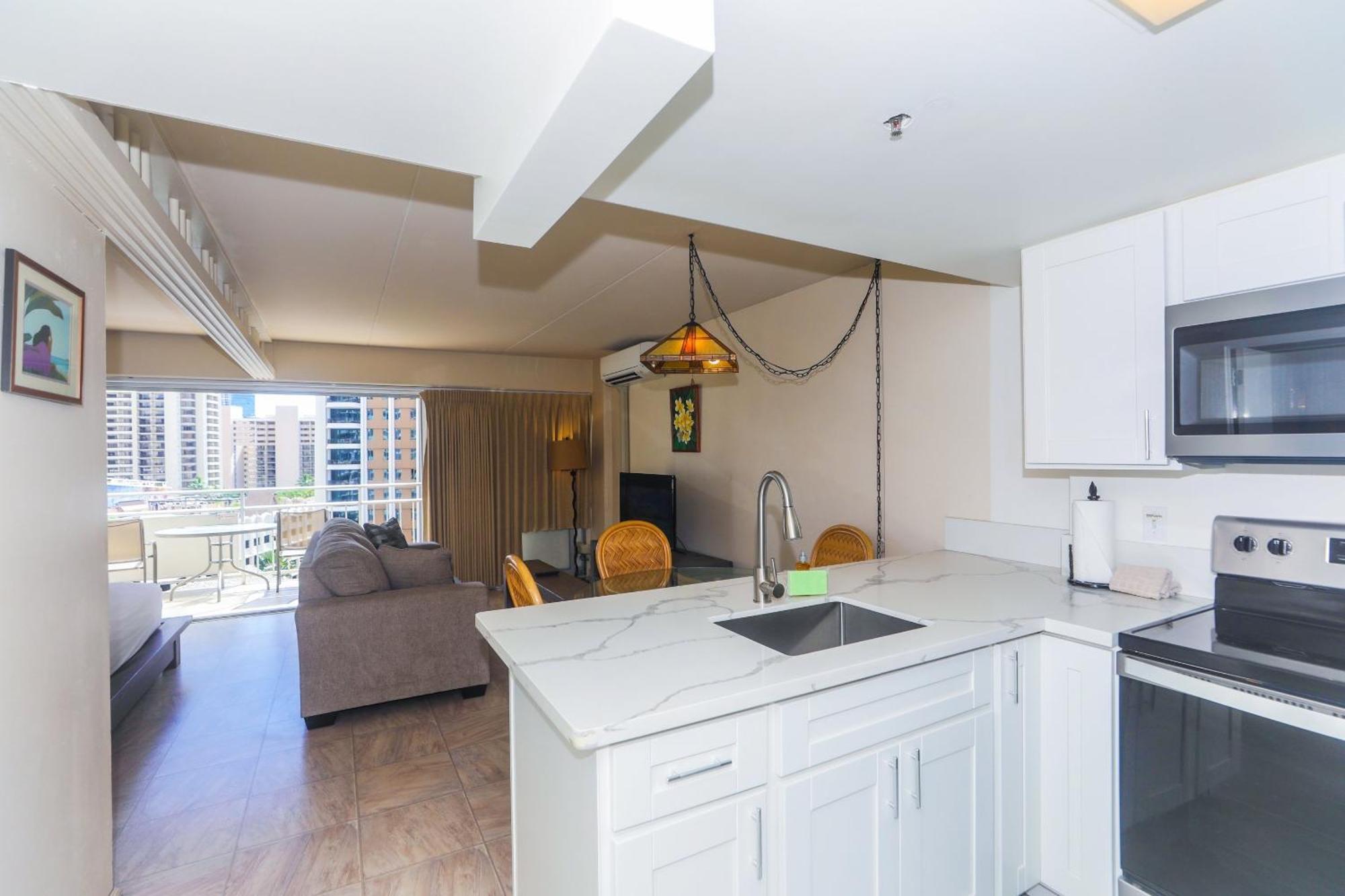 Ilikai Tower One Bedroom Lagoon View Waikiki Condos With Lanai & Free Wifi Honolulu Cameră foto